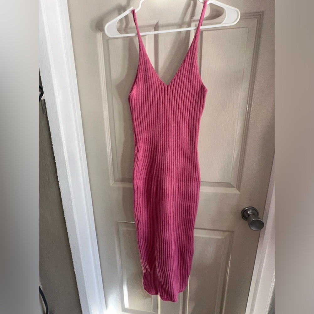 Shein sexy split hem dress